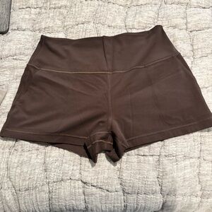 Lululemon Athletica Brown Athletic Shorts